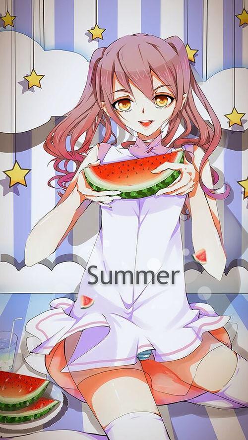 吃瓜人少女,吃瓜人少女生独享清凉时光